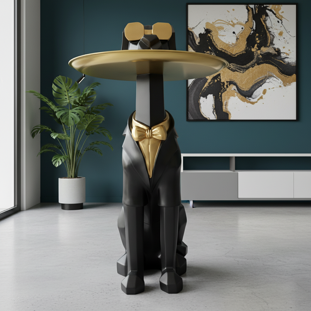 The Gentle hound: Luxury, loyalty, and a touch of attitude.