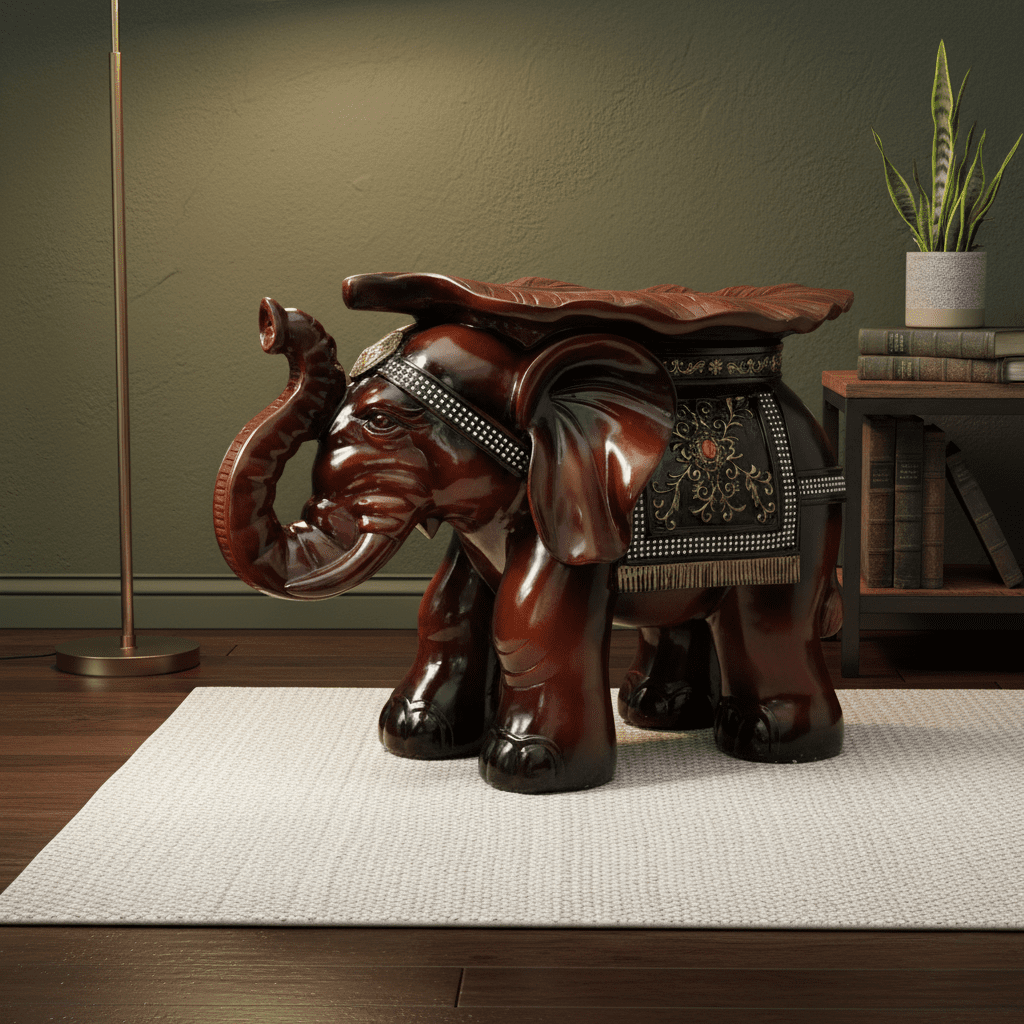 The Regal Elephant – Graceful Strength, Quiet Wisdom | Premium Decorative Sculpture for Refined Home & Office Spaces