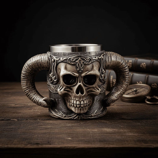 The Skull Chalice – A Dark Icon of Strength and Mystery | Premium Decorative Art Object for Collectors & Statement Spaces