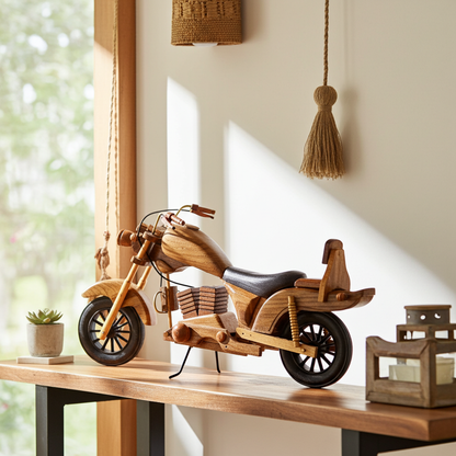The Classic Rider – Crafted for Those Who Live to Move | Premium Decorative Art Object Celebrating Motion, Freedom & Timeless Style for Modern Home and Office Interiors