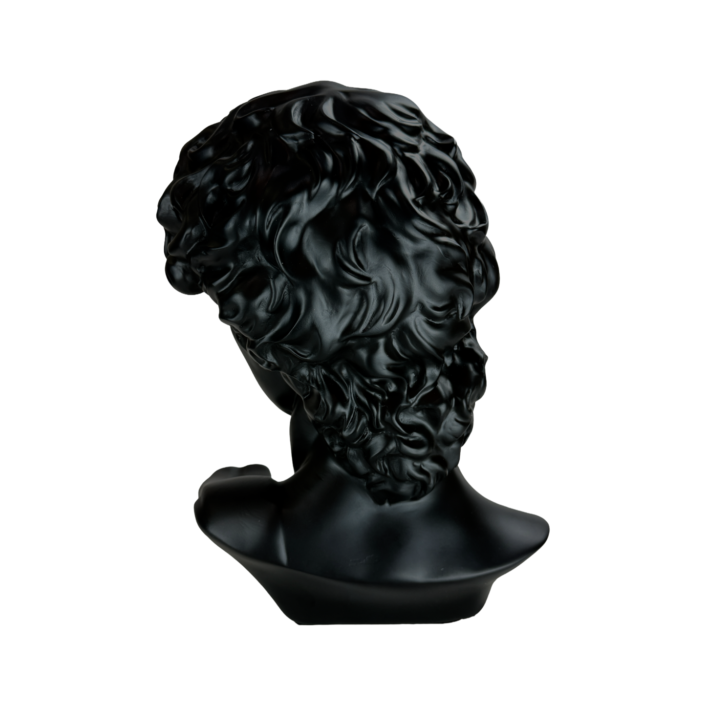 The Modern David: Classic art, reimagined in black.