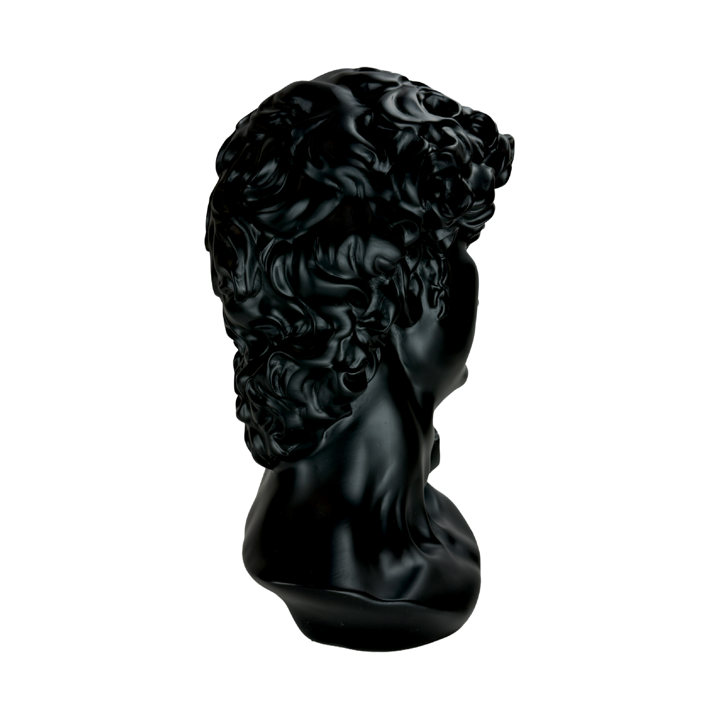 The Modern David: Classic art, reimagined in black.