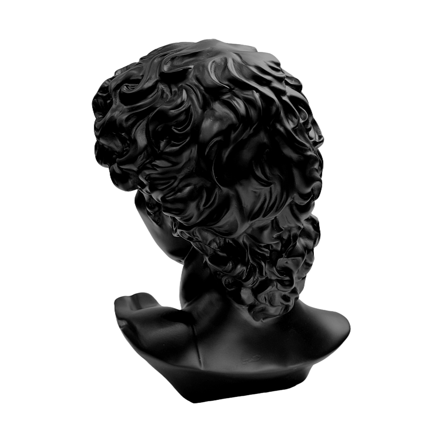 The Modern David: Classic art, reimagined in black.