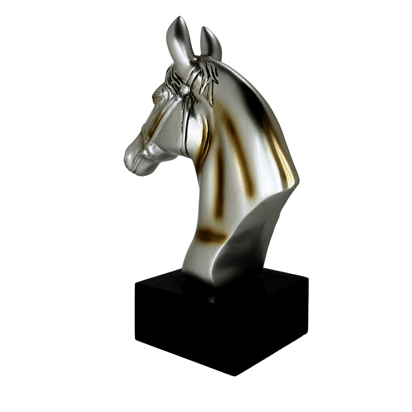 Silver Winged Angel Statue – Sitting Angel Figurine Tabletop Décor
