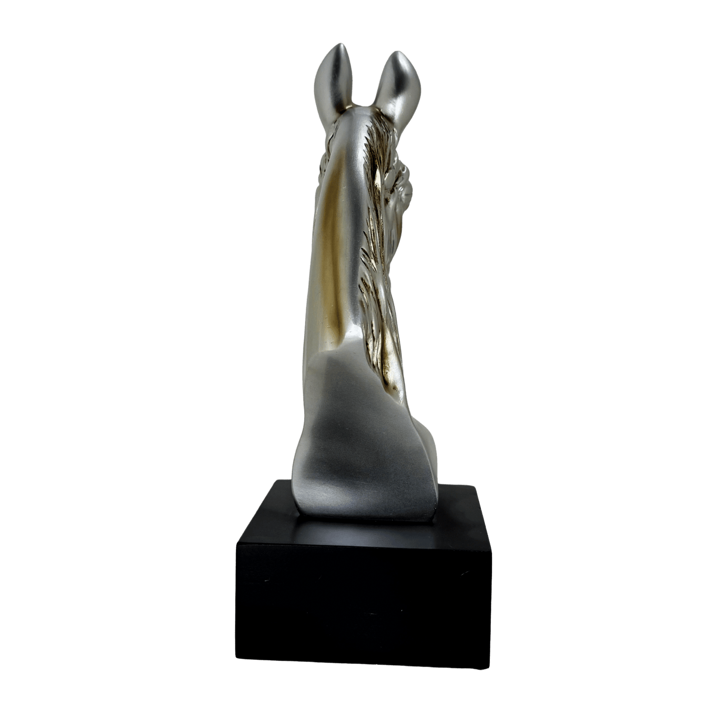 Silver Winged Angel Statue – Sitting Angel Figurine Tabletop Décor