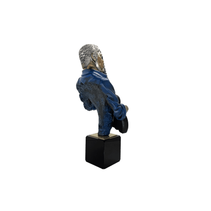 Musician Guitarist Tabletop Bust Statue