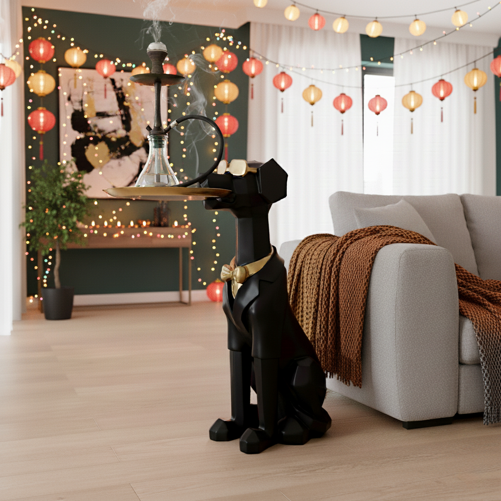 The Gentle hound: Luxury, loyalty, and a touch of attitude.