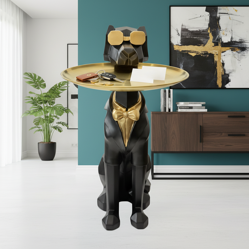 The Gentle hound: Luxury, loyalty, and a touch of attitude.