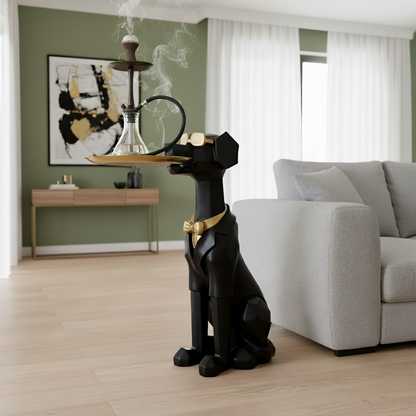 The Gentle hound: Luxury, loyalty, and a touch of attitude.