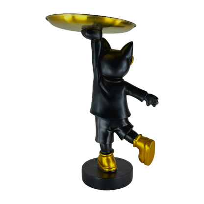 The Dapper Pup: Playful spirit, golden style.