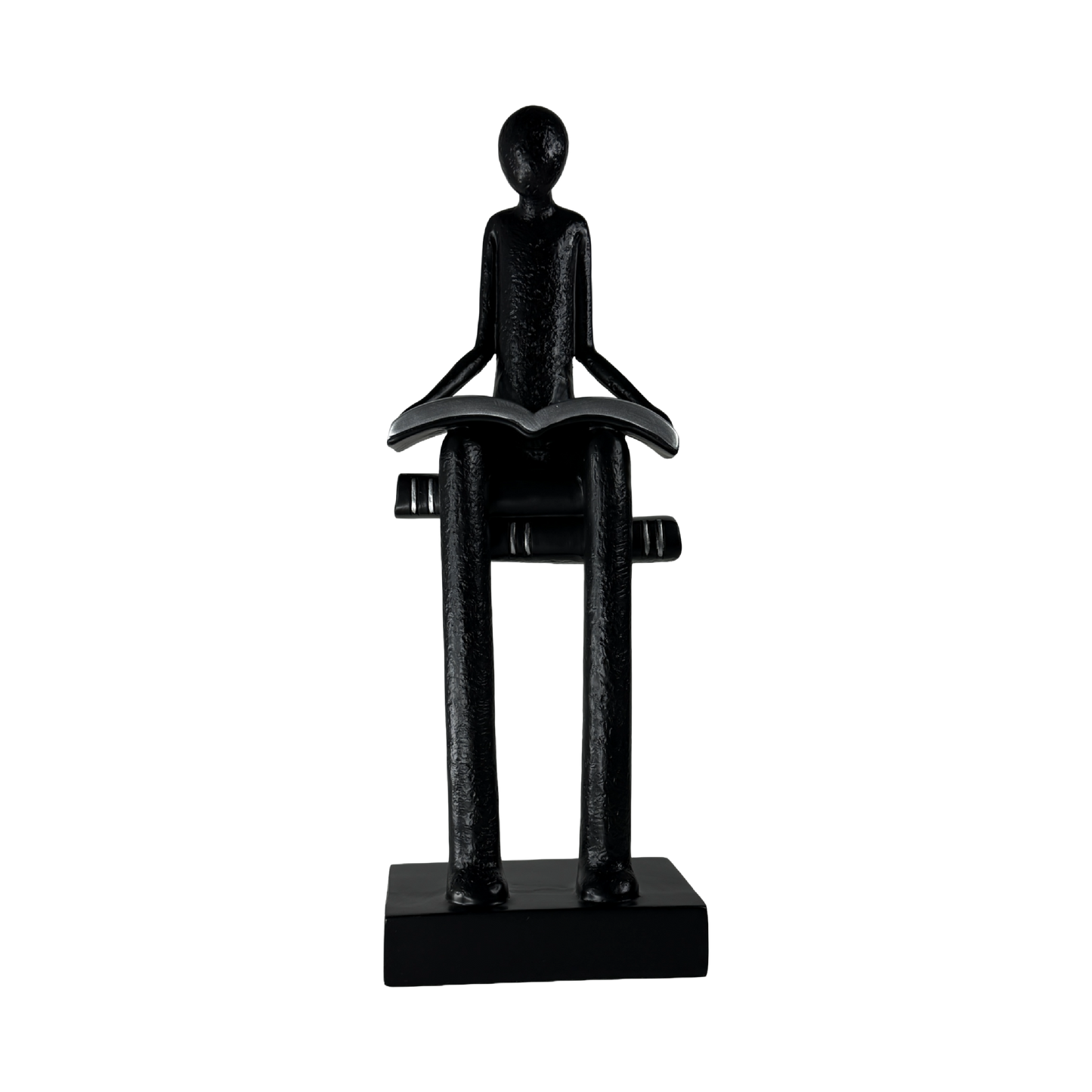 The Silent Reader: Lost in thought, found in pages.