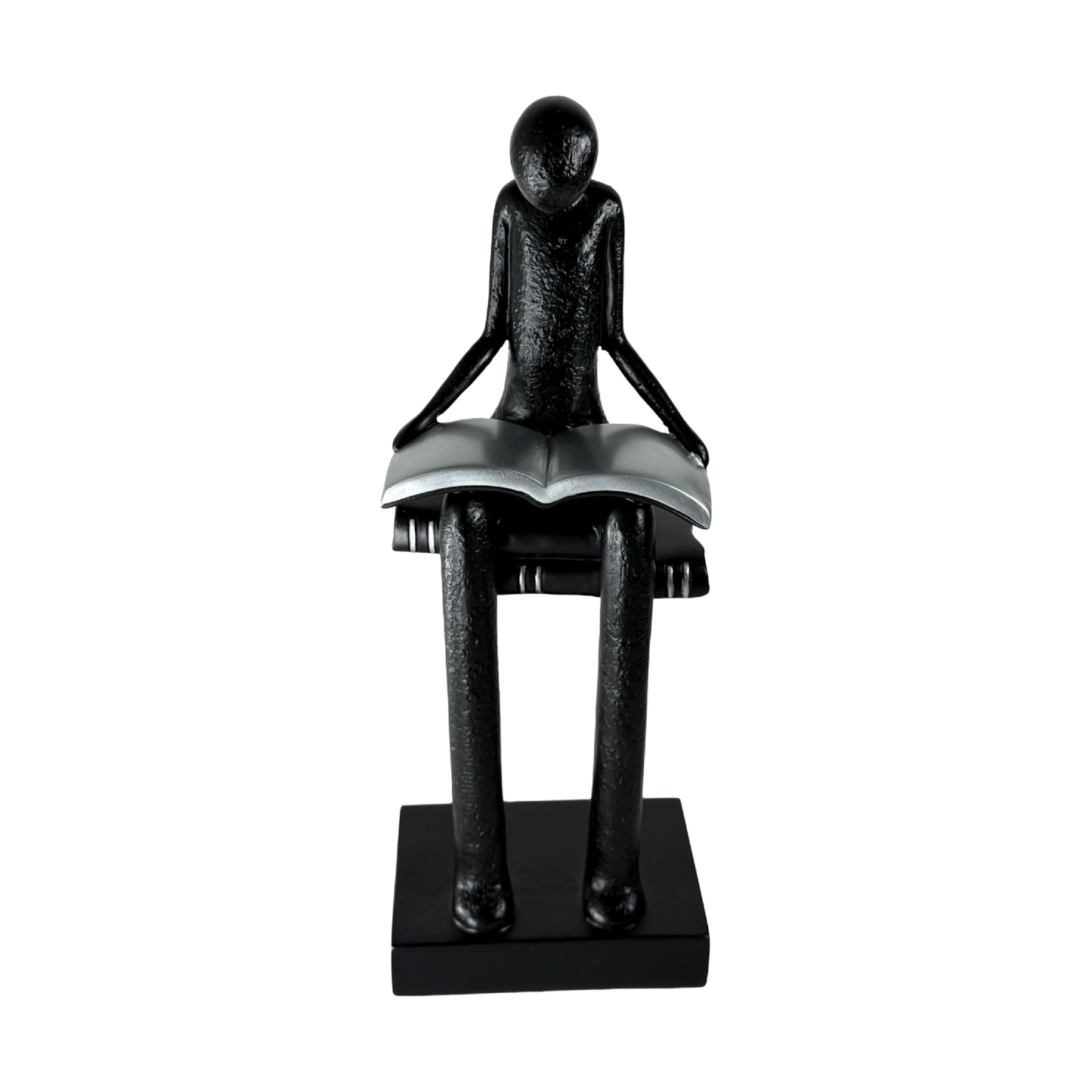 The Silent Reader: Lost in thought, found in pages.