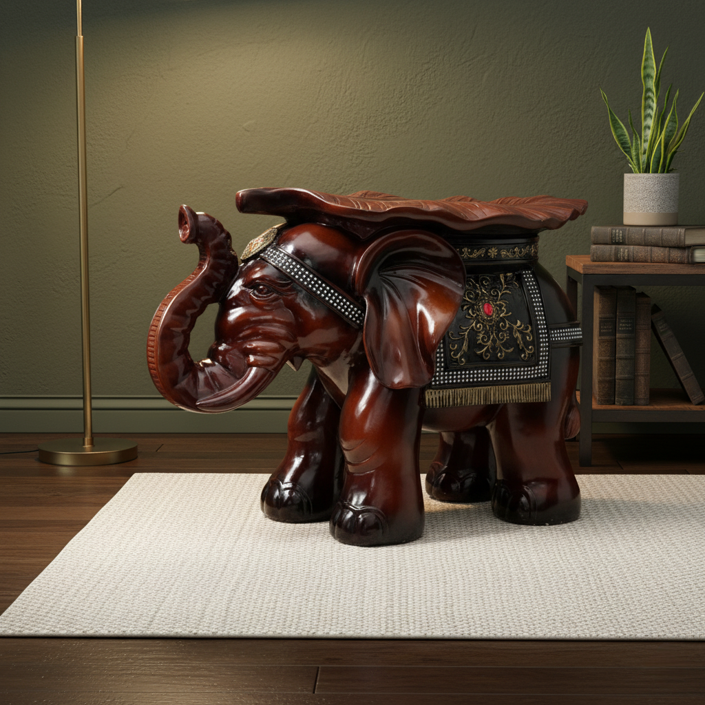 The Regal Elephant: Strength. Wisdom. Royal grace.