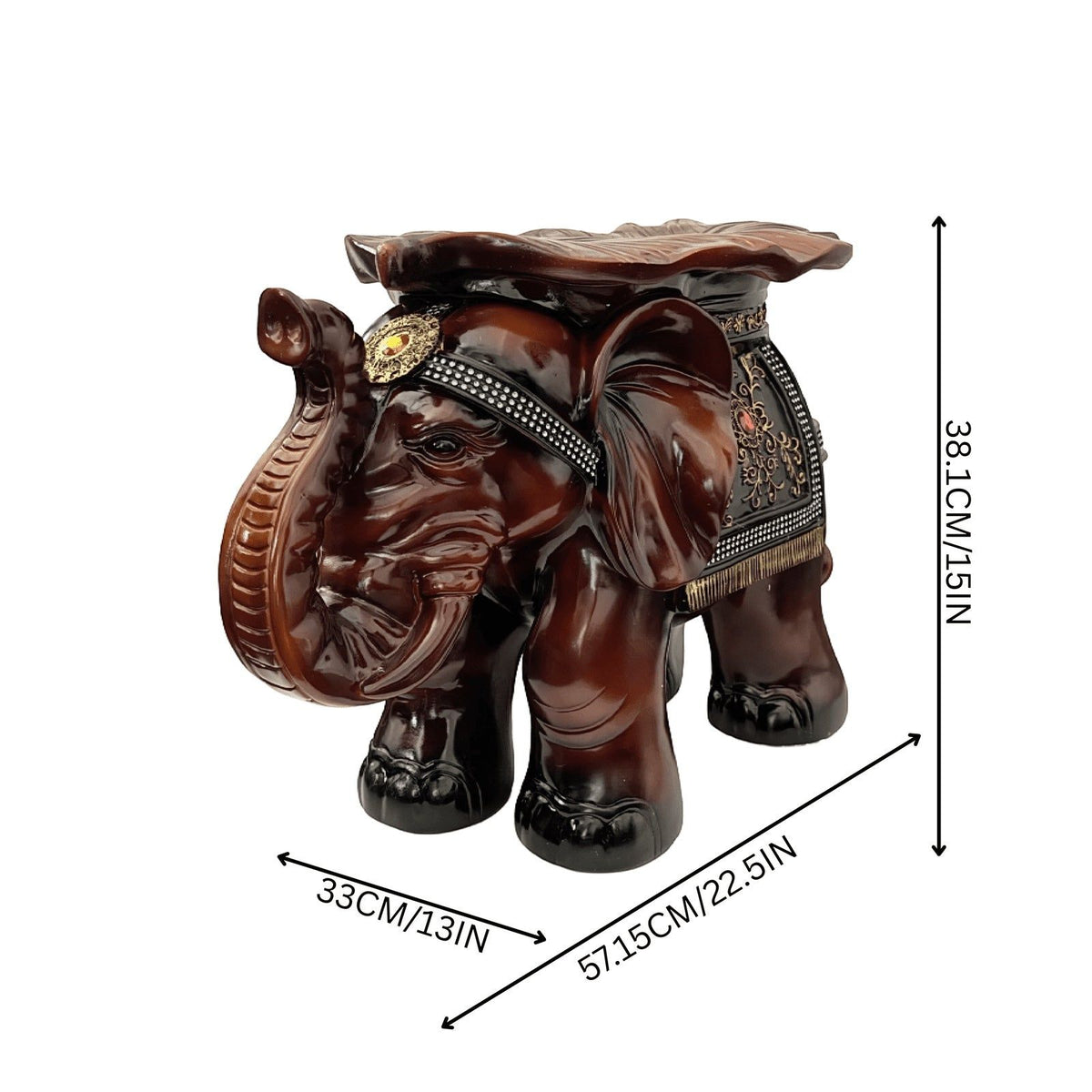 The Regal Elephant – Graceful Strength, Quiet Wisdom | Premium Decorative Sculpture for Refined Home & Office Spaces