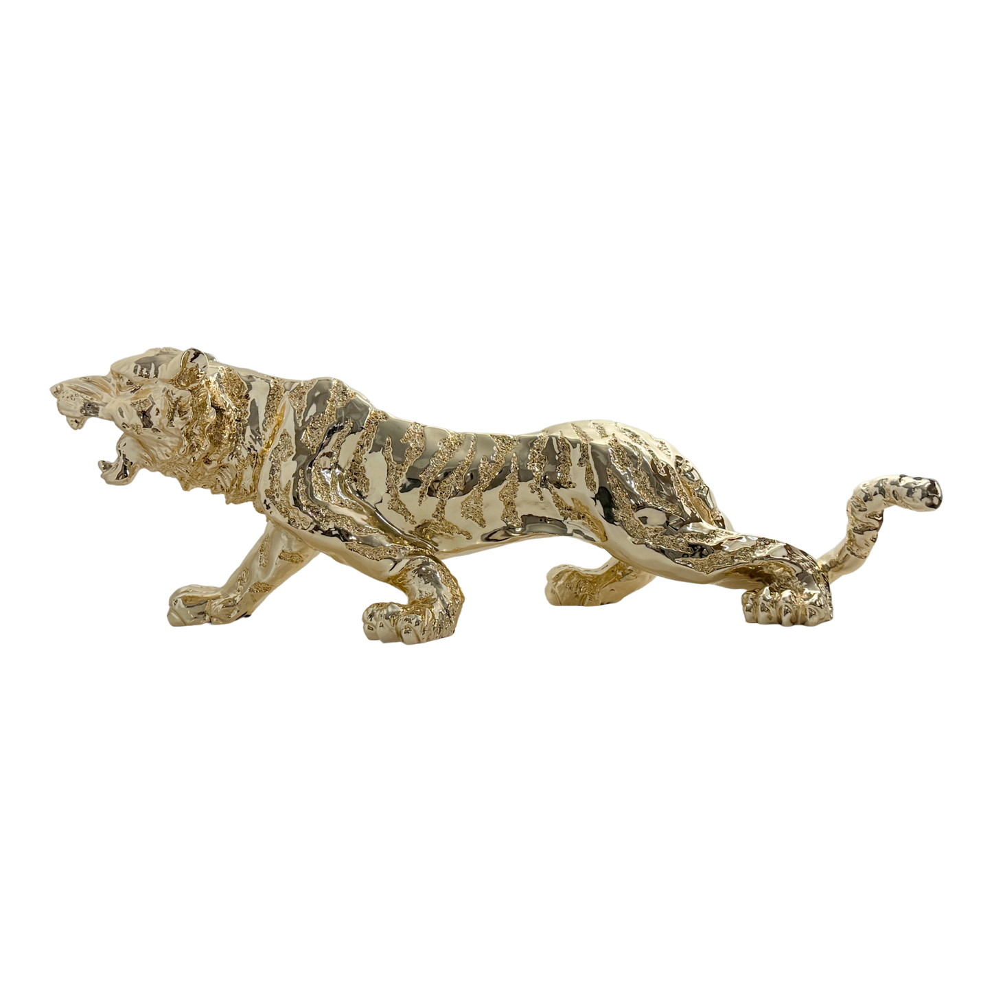 The Golden Majesty – Power Refined in Gold | Luxury Contemporary Wall Art Print for Living Room, Office, Gallery & High-End Home Decor