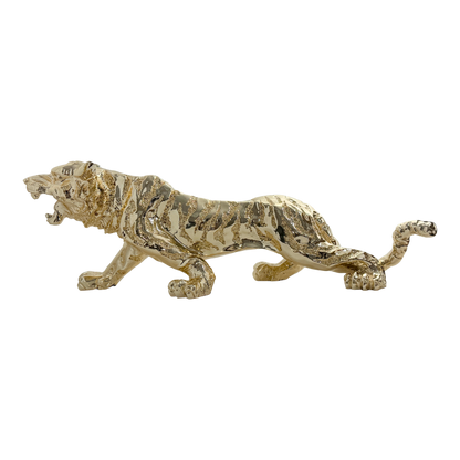 The Golden Majesty – Power Refined in Gold | Luxury Contemporary Wall Art Print for Living Room, Office, Gallery & High-End Home Decor