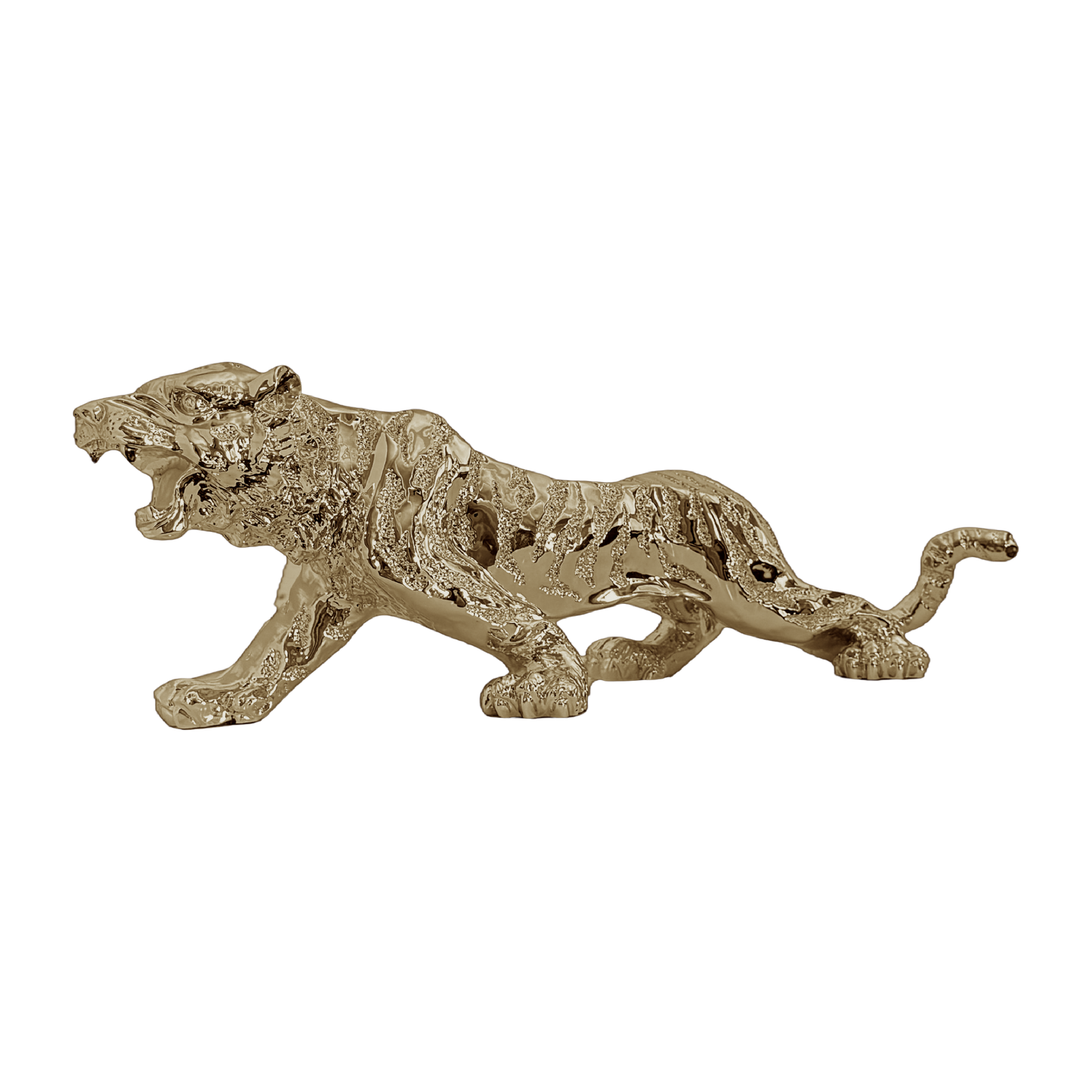 The Golden Majesty – Power Refined in Gold | Luxury Contemporary Wall Art Print for Living Room, Office, Gallery & High-End Home Decor