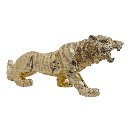 The Golden Majesty – Power Refined in Gold | Luxury Contemporary Wall Art Print for Living Room, Office, Gallery & High-End Home Decor