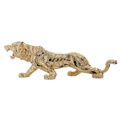 The Golden Majesty – Power Refined in Gold | Luxury Contemporary Wall Art Print for Living Room, Office, Gallery & High-End Home Decor