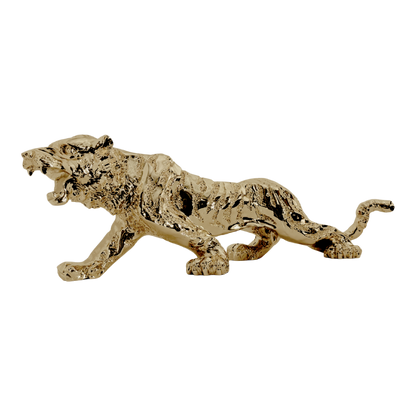 The Golden Majesty – Power Refined in Gold | Luxury Contemporary Wall Art Print for Living Room, Office, Gallery & High-End Home Decor