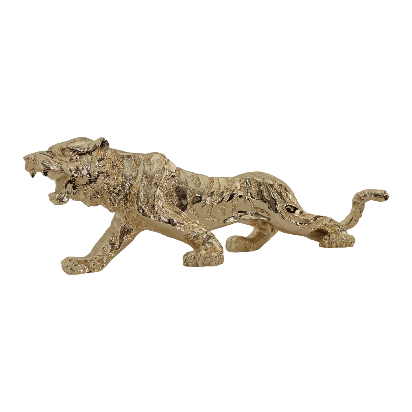 The Golden Majesty – Power Refined in Gold | Luxury Contemporary Wall Art Print for Living Room, Office, Gallery & High-End Home Decor