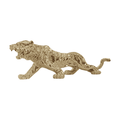 The Golden Majesty – Power Refined in Gold | Luxury Contemporary Wall Art Print for Living Room, Office, Gallery & High-End Home Decor