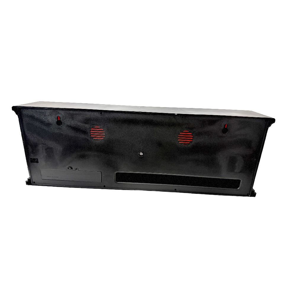 Decorative Electric LED Fireplace Mantel Sculpture – Realistic Ambient Hearth Glow for Modern Interiors