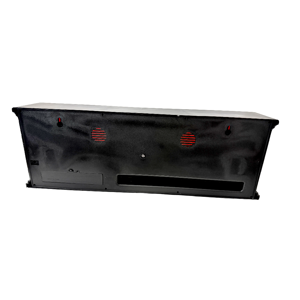 Decorative Electric LED Fireplace Mantel Sculpture – Realistic Ambient Hearth Glow for Modern Interiors