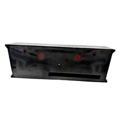 Decorative Electric LED Fireplace Mantel Sculpture – Realistic Ambient Hearth Glow for Modern Interiors