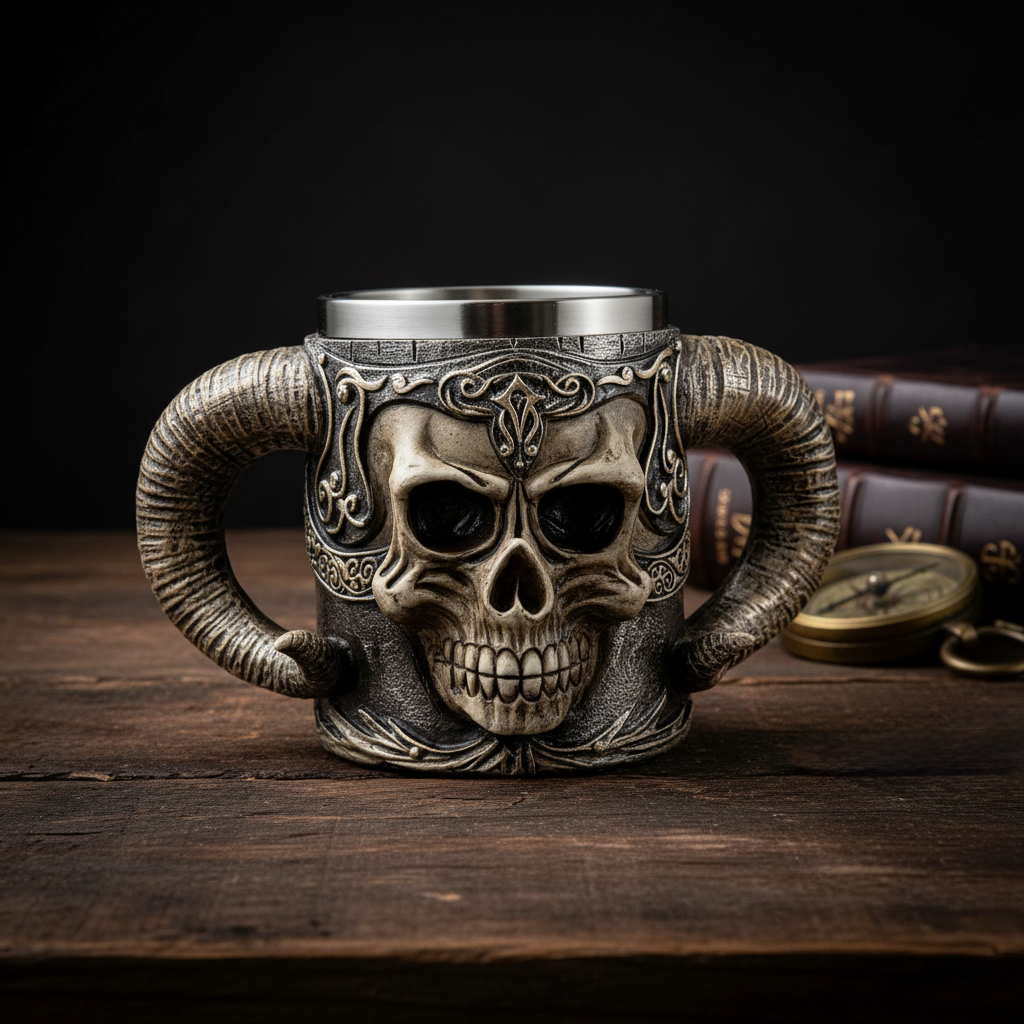 The Skull Chalice: Where power drinks in silence.