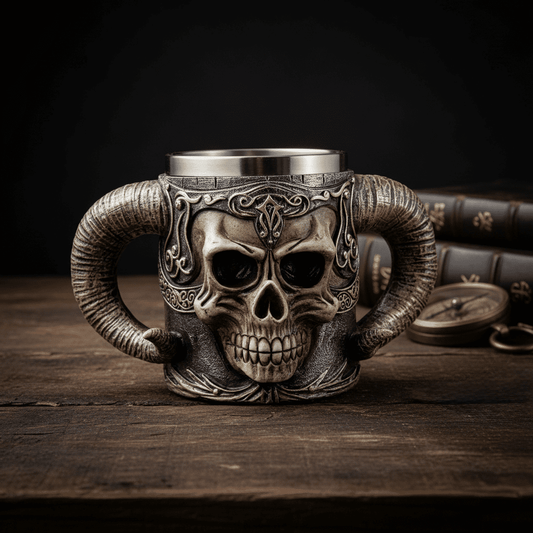 The Skull Chalice – A Dark Icon of Strength and Mystery | Premium Decorative Art Object for Collectors & Statement Spaces