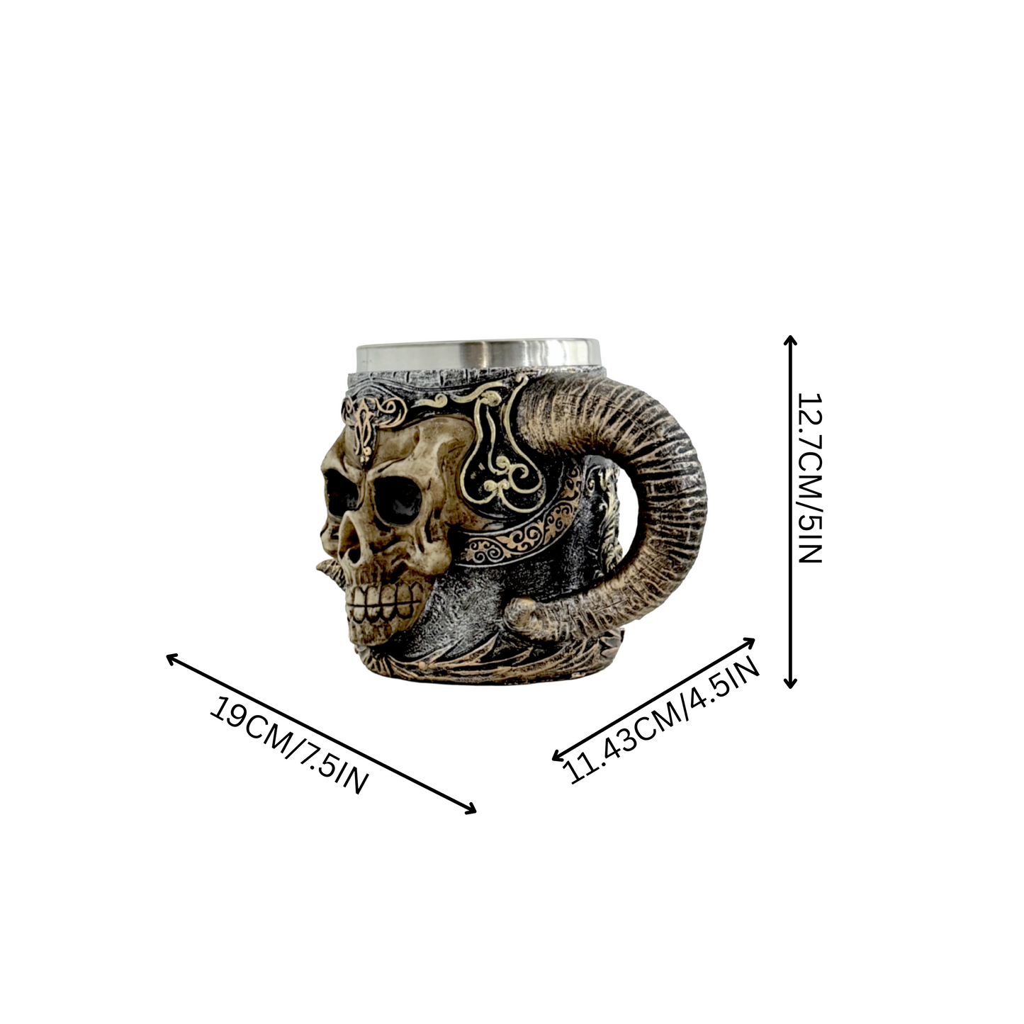 The Skull Chalice: Where power drinks in silence.