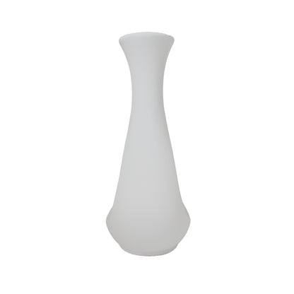 Minimalist Teardrop Ceramic Vase – Contemporary Matte Navy Decor