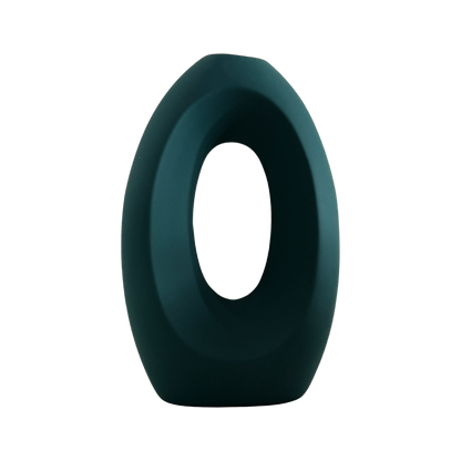 The Halo Vase – Soft Curves with Bold Presence | Modern Sculptural Decorative Vase for Contemporary Home Styling, Centerpieces, Shelves & Luxury Interior Decor