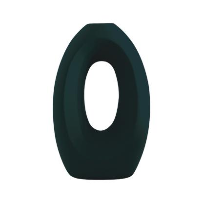 The Halo Vase – Soft Curves with Bold Presence | Modern Sculptural Decorative Vase for Contemporary Home Styling, Centerpieces, Shelves & Luxury Interior Decor