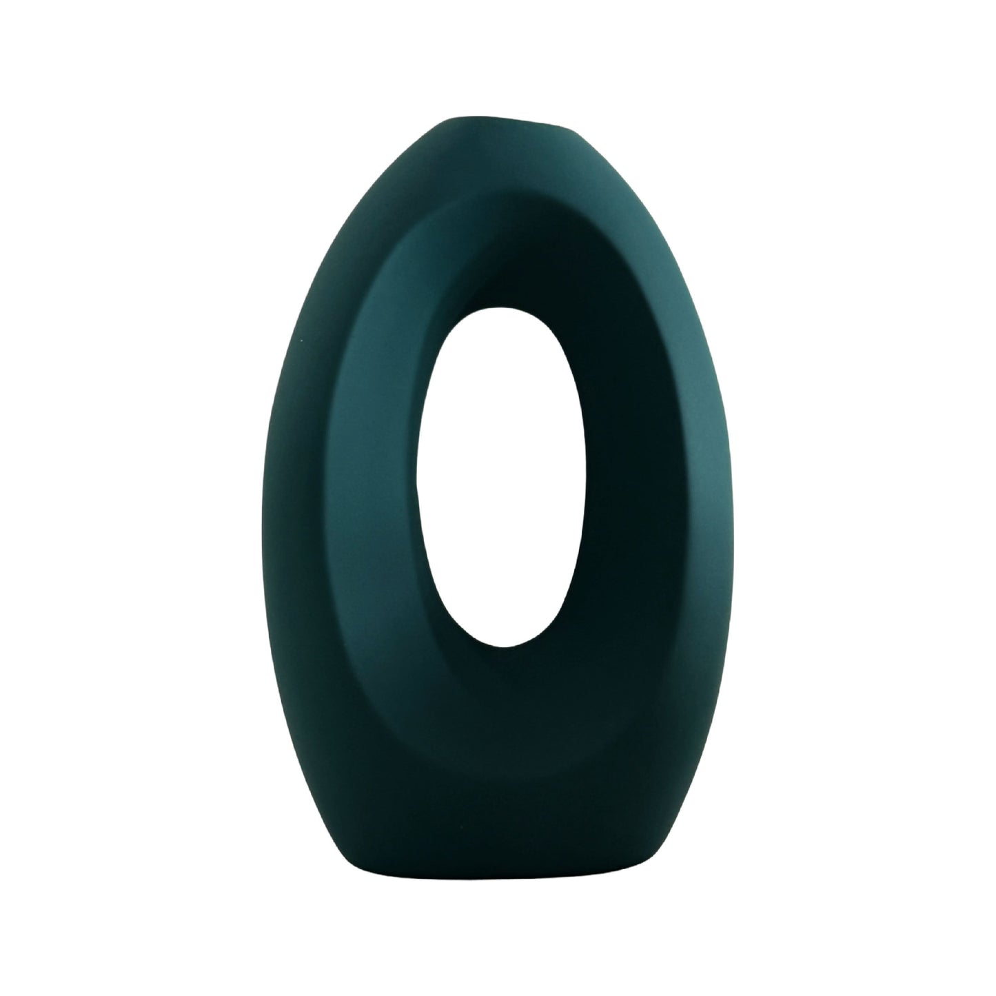 The Halo Vase – Soft Curves with Bold Presence | Modern Sculptural Decorative Vase for Contemporary Home Styling, Centerpieces, Shelves & Luxury Interior Decor