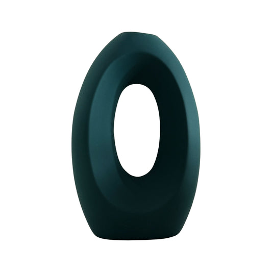The Halo Vase – Soft Curves with Bold Presence | Modern Sculptural Decorative Vase for Contemporary Home Styling, Centerpieces, Shelves & Luxury Interior Decor