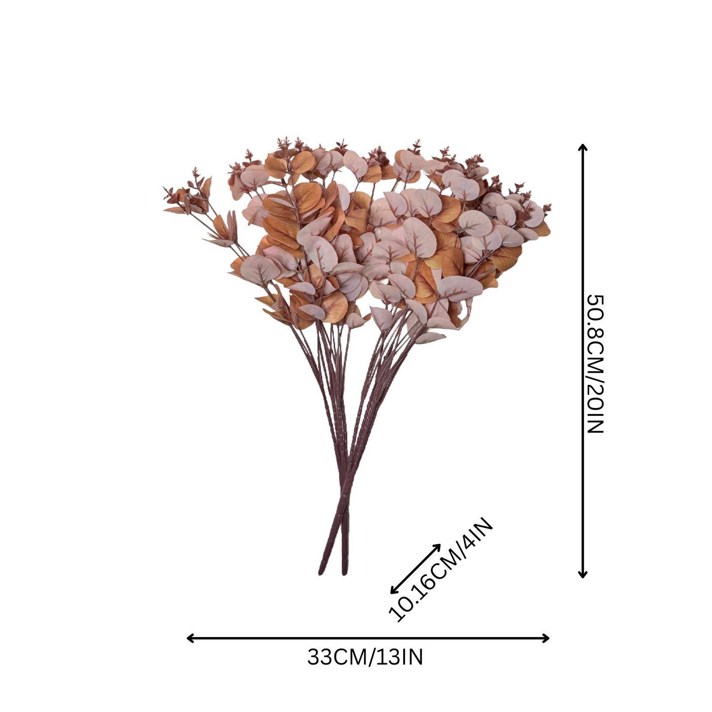 The Blush Eucalyptus: Soft elegance in every stem.