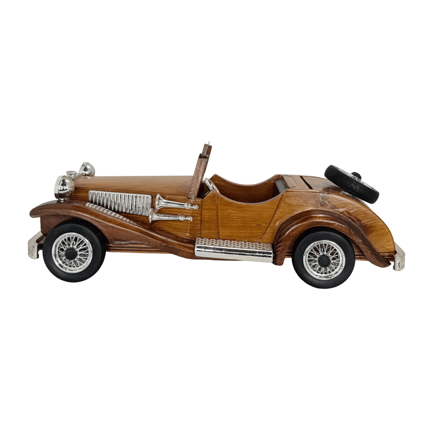 Vintage Automotive Elegance: The Handcrafted Timber Roadster