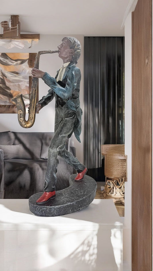 Musician Saxophonist Tabletop Figurine